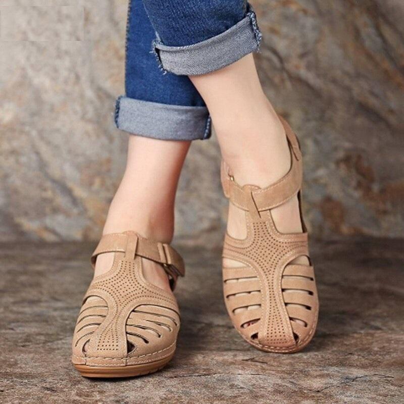 Lederen Zomersandalen