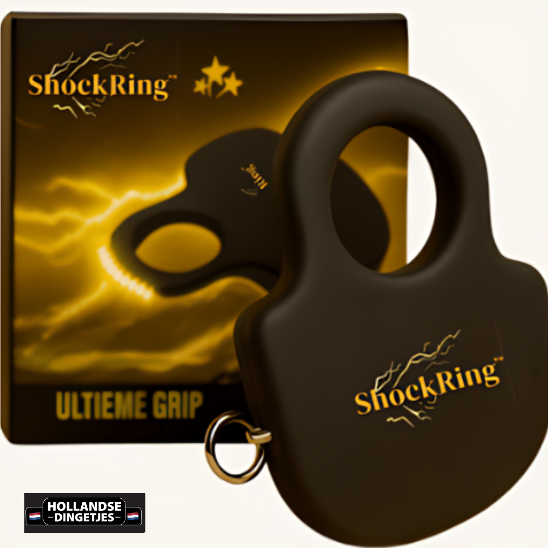 ShockRing™ | Schakel elke aanvaller in één seconde uit.