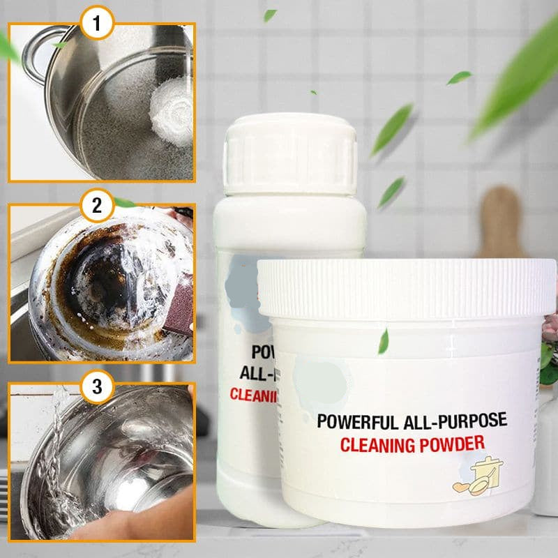 PowerPowder | Geen schrobben, geen gedoe – direct schoon!