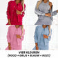 Vrouwen Driedelige Set: Broek, Vest & Topje