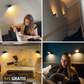 Draadloze Wandlamp – Oplaadbaar & 360° Draaibaar
