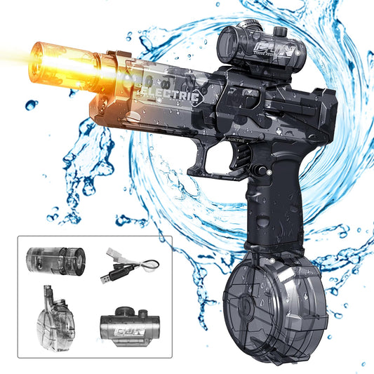 Elektrisch Waterpistool – Krachtig & Oplaadbaar – Schiet tot 10 Meter!