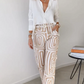 Stijlvolle Pantalon Set – Inclusief Blouse en Riem