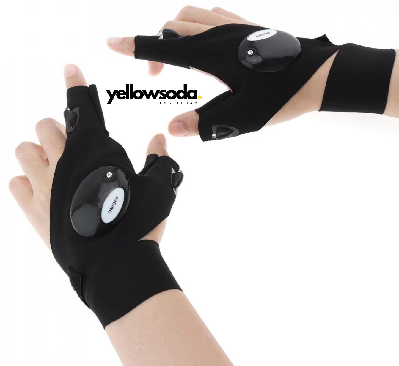 LumiHands Pro – Handsfree LED-handschoenen voor Klussen en buiten activiteiten