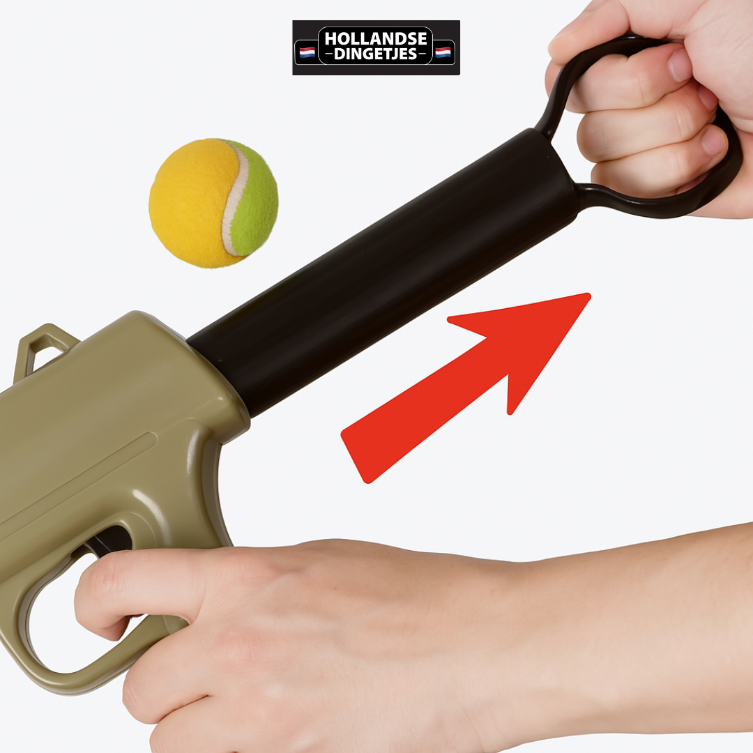 Tennisbalkanon voor Honden