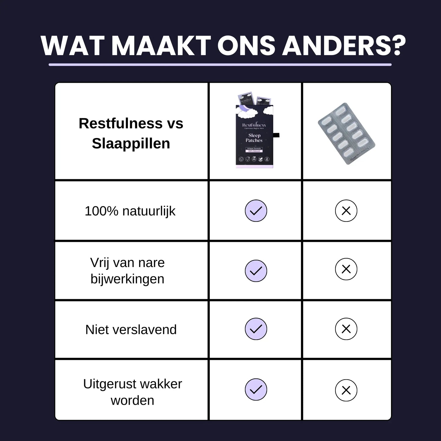 Slaap Pleisters voor iedereen !